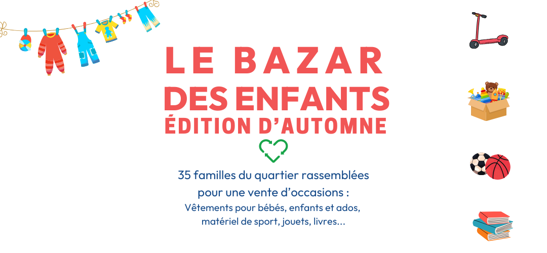 Le bazar des enfants – 20 octobre 2024