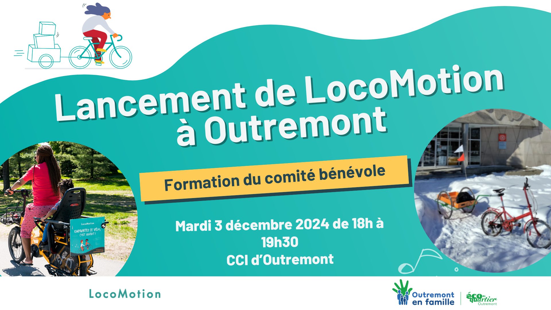 Lancement de LocoMotion à Outremont